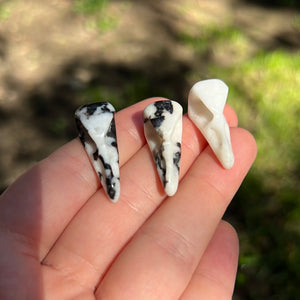 Mini Crow Skull Carvings