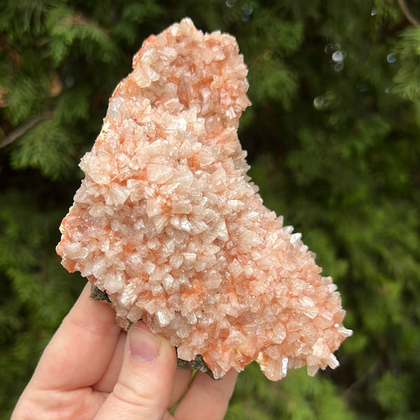 Red Heulandite Cluster