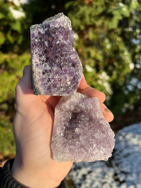 Cut Base Amethyst