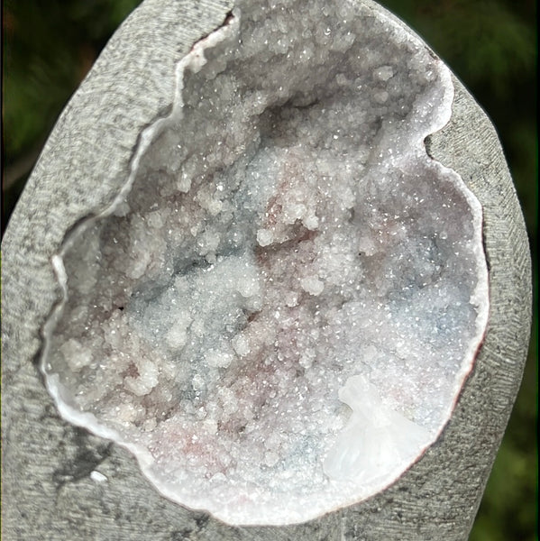 Pink Chalcedony Cut Base