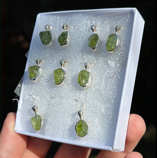 Peridot Pendant Necklace