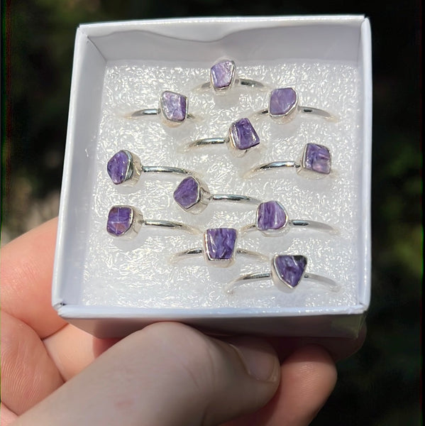 Charoite Ring