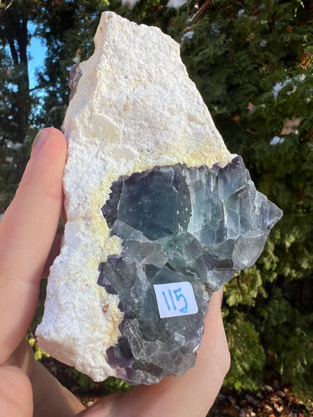 Fluorite from Mexico