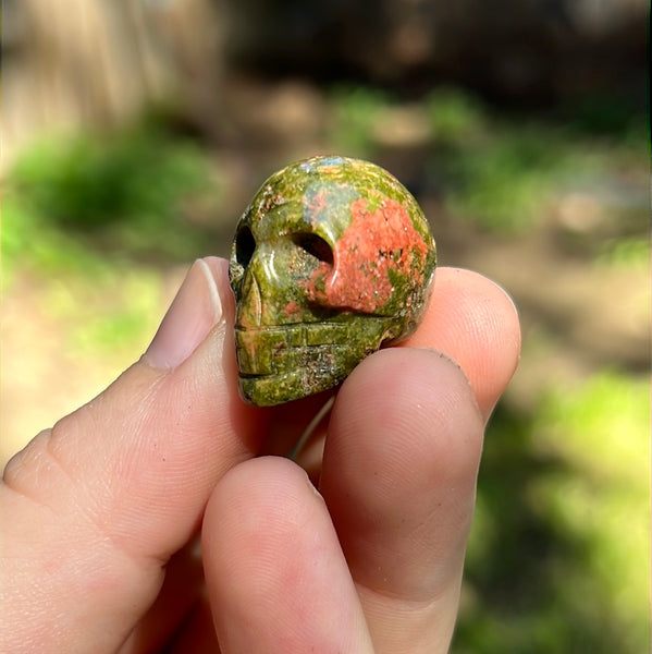 Mini Skull Carvings