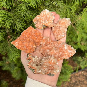 Red Heulandite Cluster