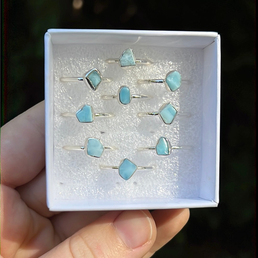 Larimar Ring