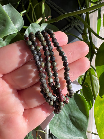 Dragons Blood Jasper Bracelet