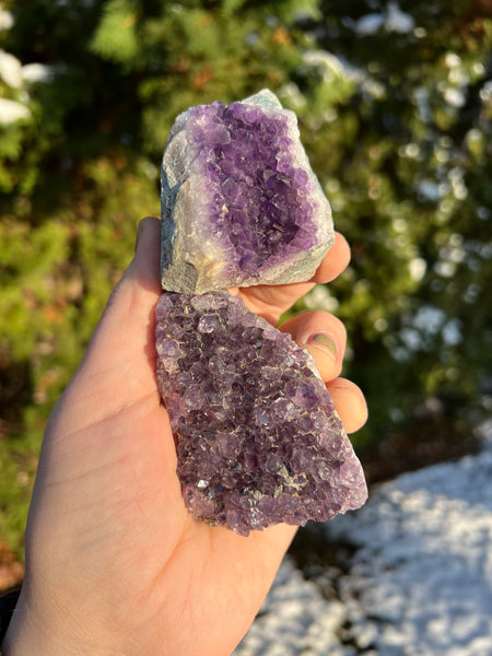 Cut Base Amethyst