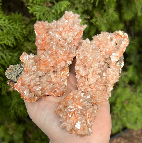 Red Heulandite Cluster