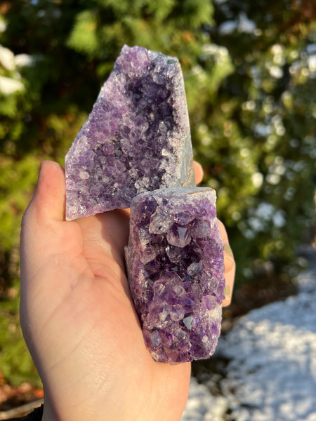 Cut Base Amethyst