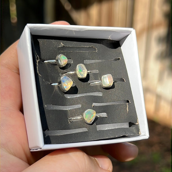 Ethiopian Opal Ring