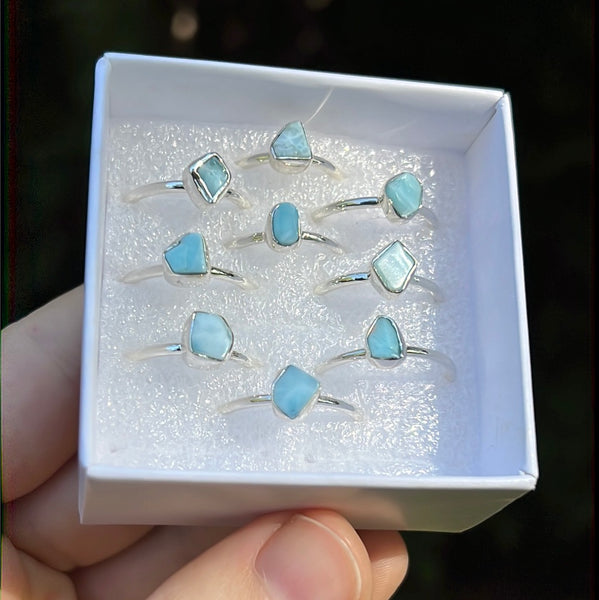 Larimar Ring