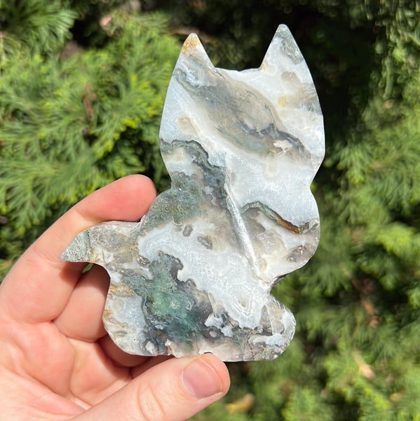 Moss Agate Cat