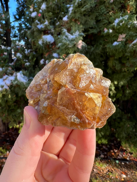 Yellow Cubic Fluorite