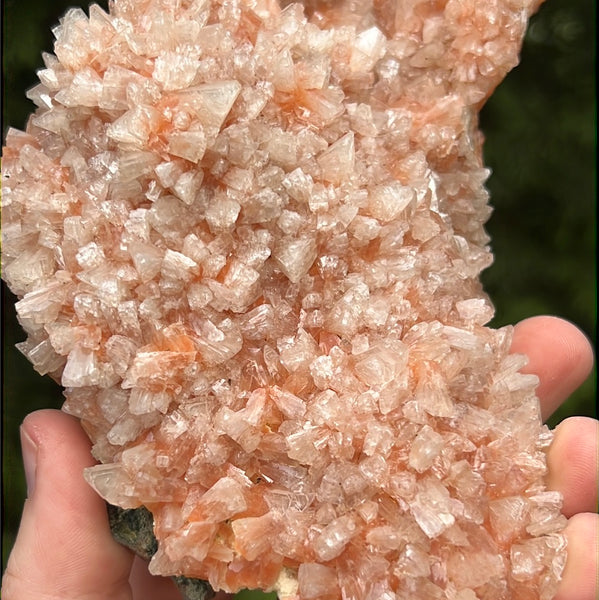 Red Heulandite Cluster