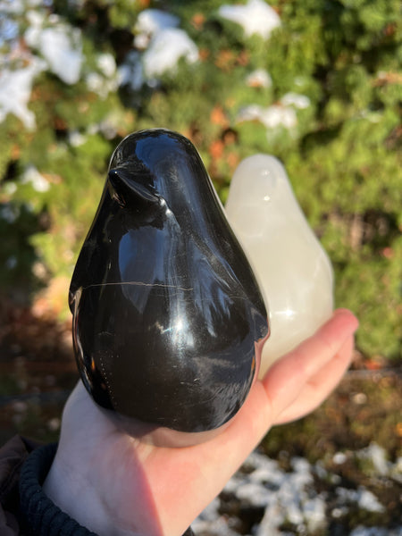 Marble & Onyx Penguin