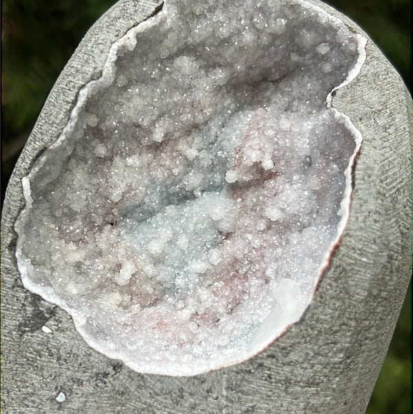 Pink Chalcedony Cut Base