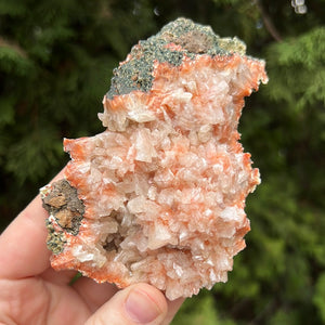 Red Heulandite Cluster