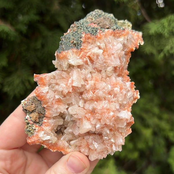 Red Heulandite Cluster