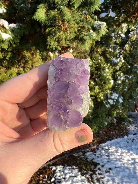 Cut Base Amethyst