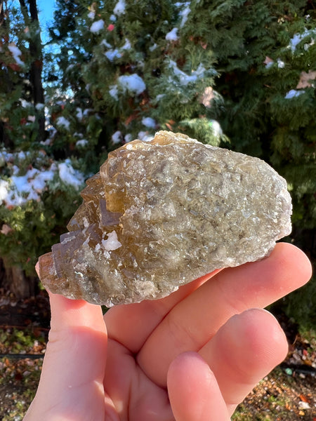 Yellow Cubic Fluorite