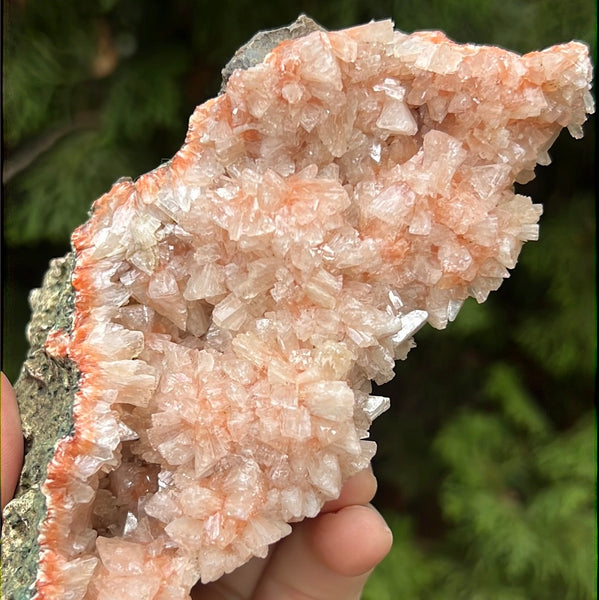 Red Heulandite Cluster