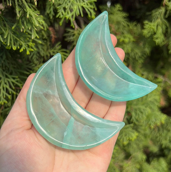 Fluorite Moon Bowls