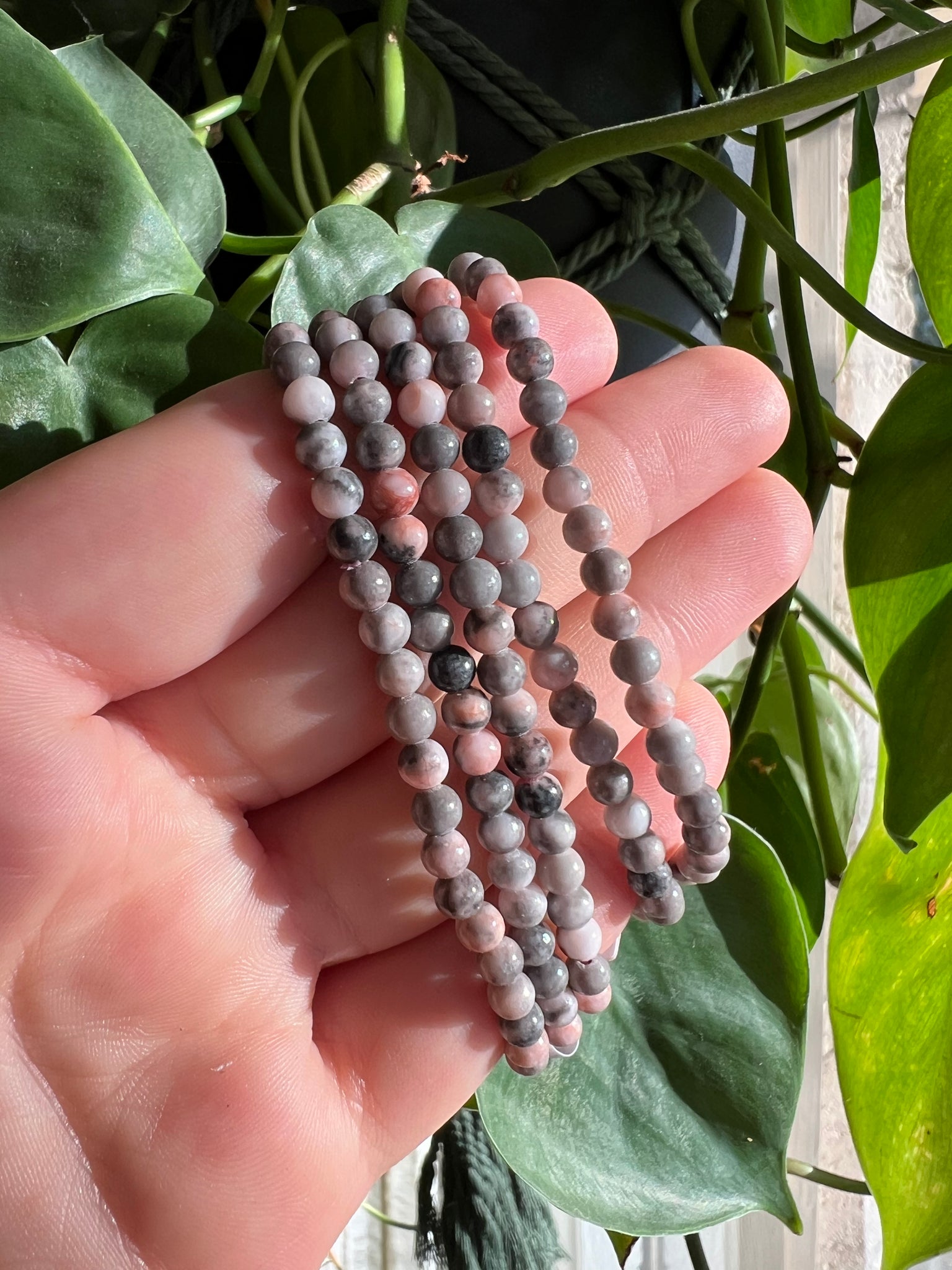 Pink Zebra Jasper Bracelet