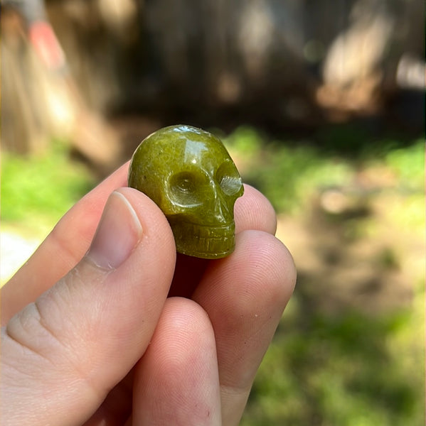 Mini Skull Carvings