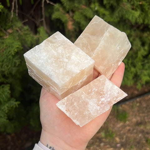 Pink Optical Calcite