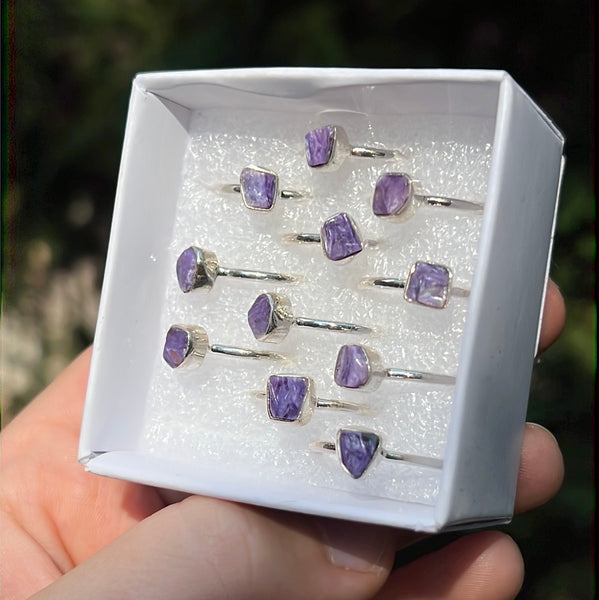 Charoite Ring