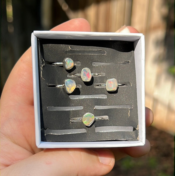 Ethiopian Opal Ring