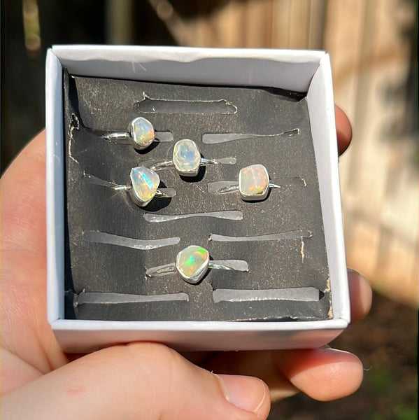 Ethiopian Opal Ring