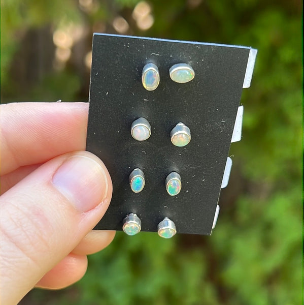 Ethiopian Opal  Earrings