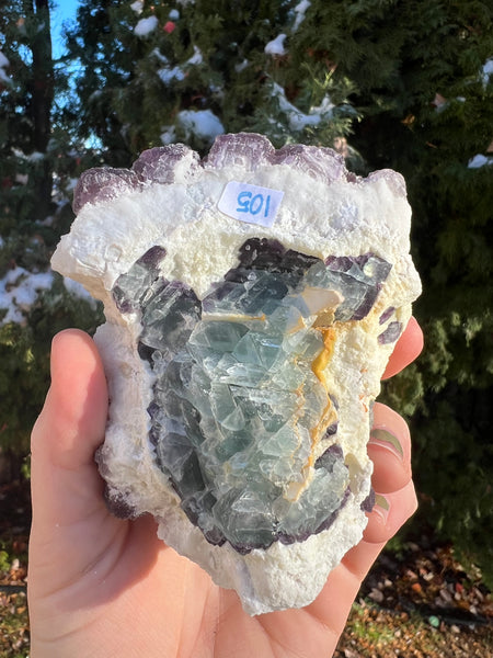 Fluorite from Mexico