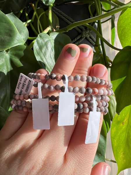 Pink Zebra Jasper Bracelet