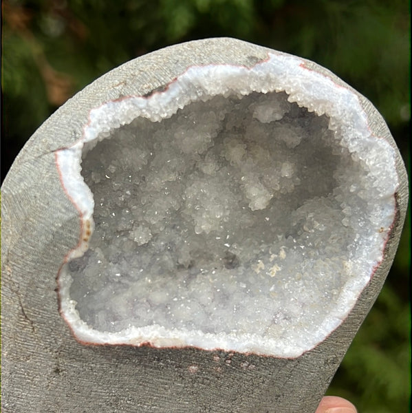 Pink Chalcedony Cut Base