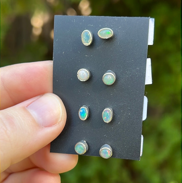 Ethiopian Opal  Earrings