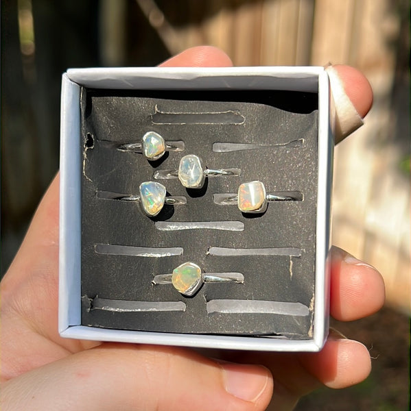 Ethiopian Opal Ring