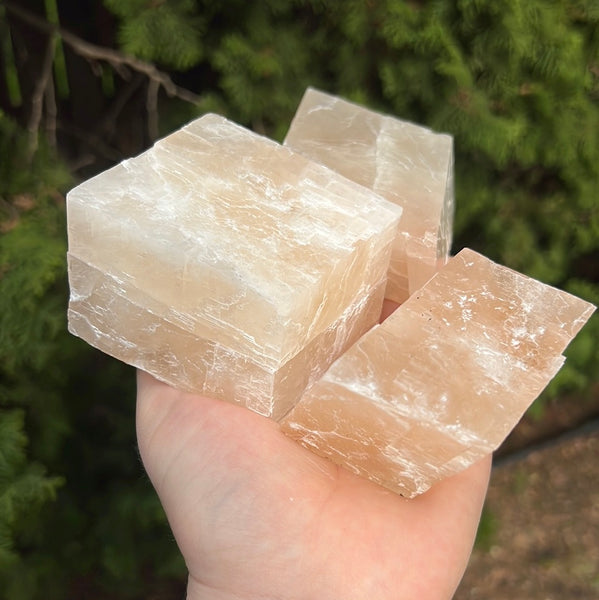 Pink Optical Calcite