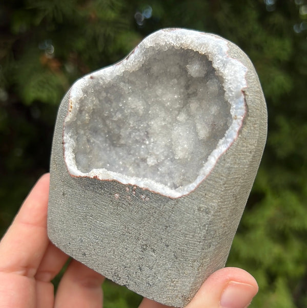 Pink Chalcedony Cut Base