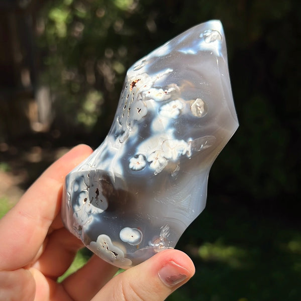 Orca Agate Flame