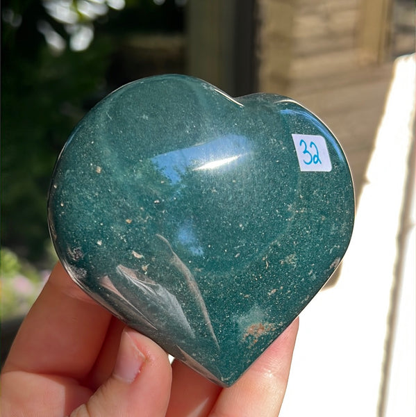 Ocean Jasper Heart