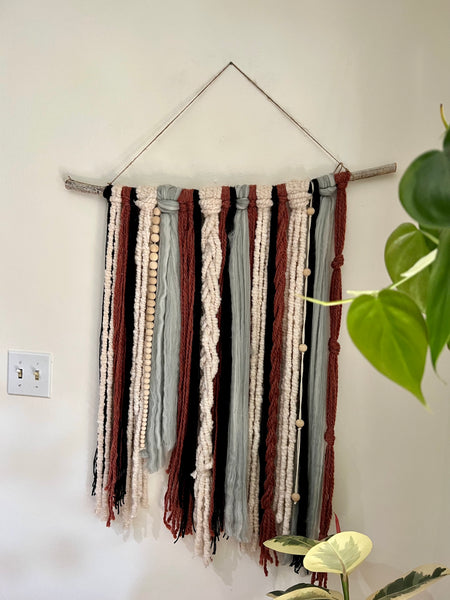 ‘Copper’ Yarn Wall Hanging