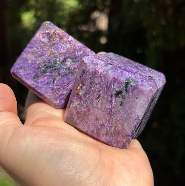 Charoite Cube