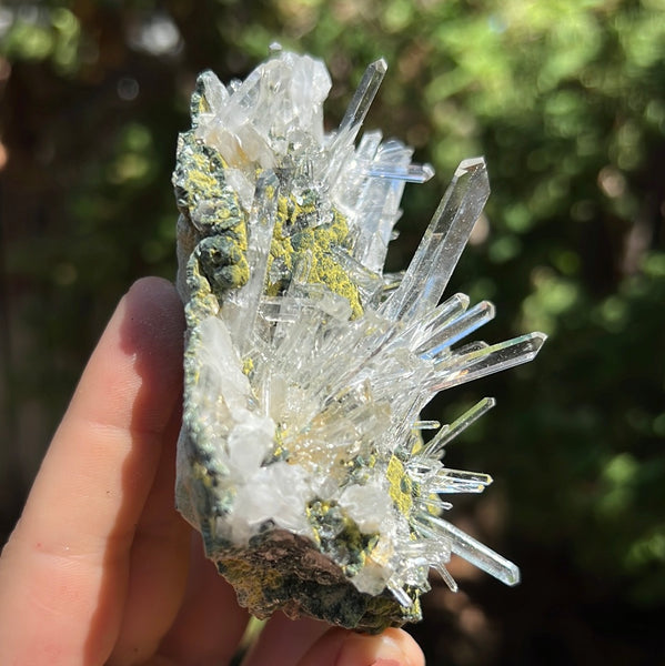 Lemurian Quartz Cluster