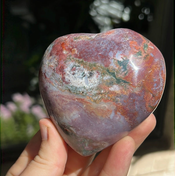 Ocean Jasper Heart