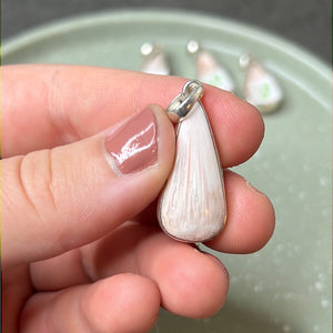 Pink Scolecite Pendant