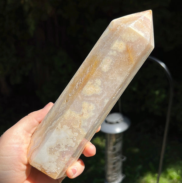 Crazy Lace Agate Tower