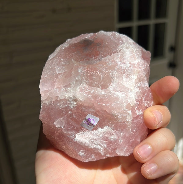 Raw Rose Quartz Chunk